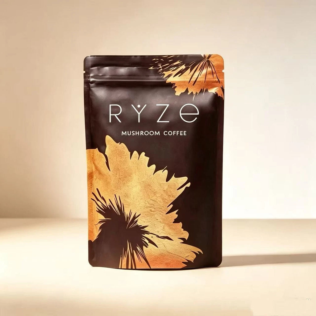 Ryze Mushroom Coffee Drink 6.3 oz 30 Servings Brand New Sealed Bright & Smooth