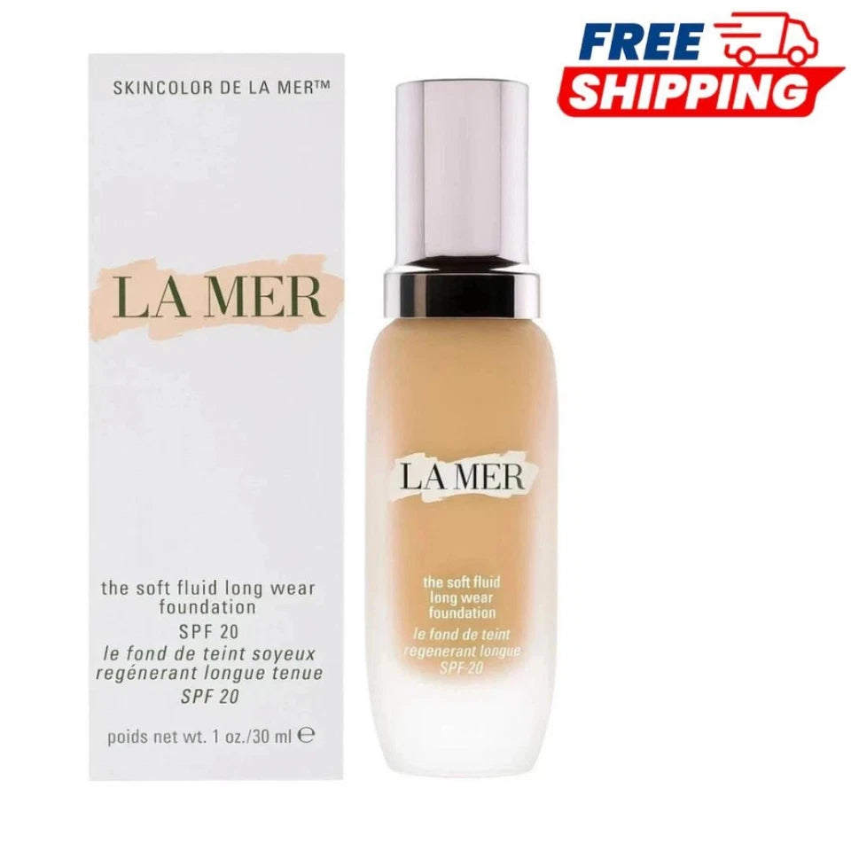 La Mer The Soft Fluid Long Wear Foundation – Ivory 01, 30 ML