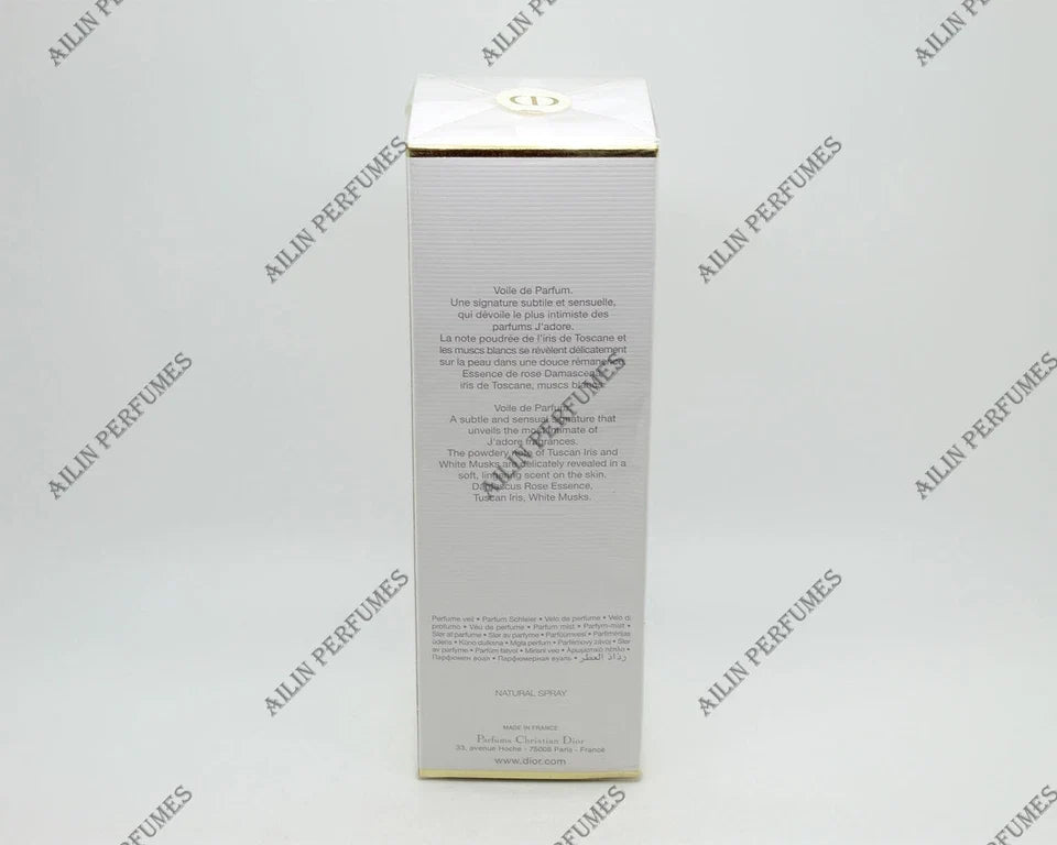 J'adore Voile De Parfum by Dior 3.4oz (100ml) spray for women