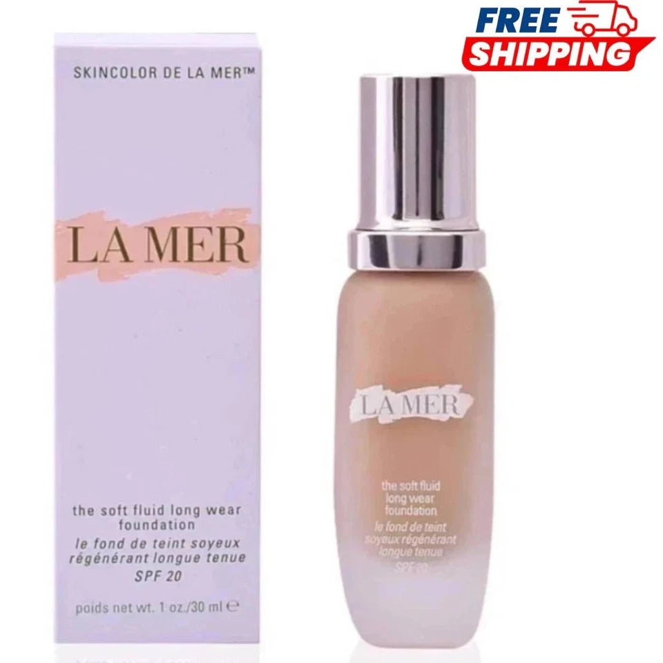 La Mer The Soft Fluid Long Wear Foundation – Ivory 01, 30 ML
